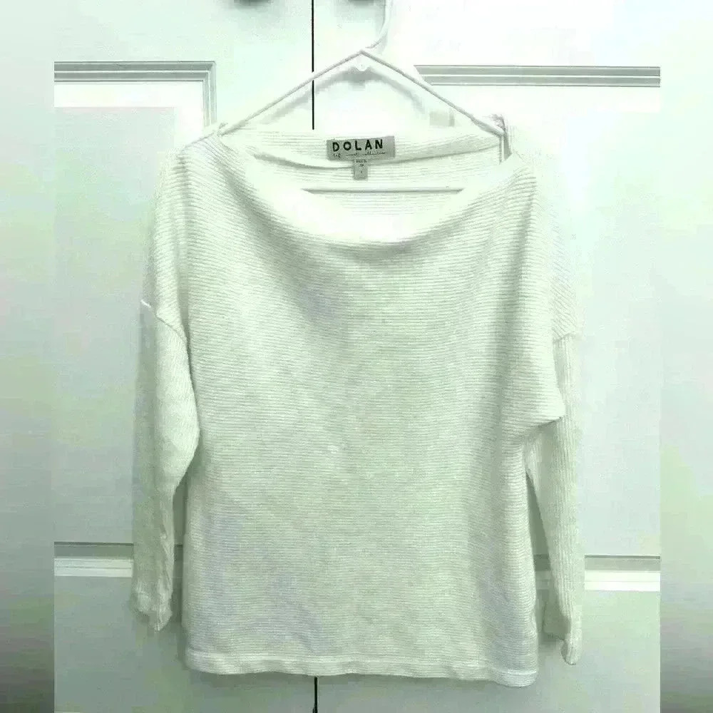 Anthropologie Dolan Left Coast Off White/Cream Sweater Size S